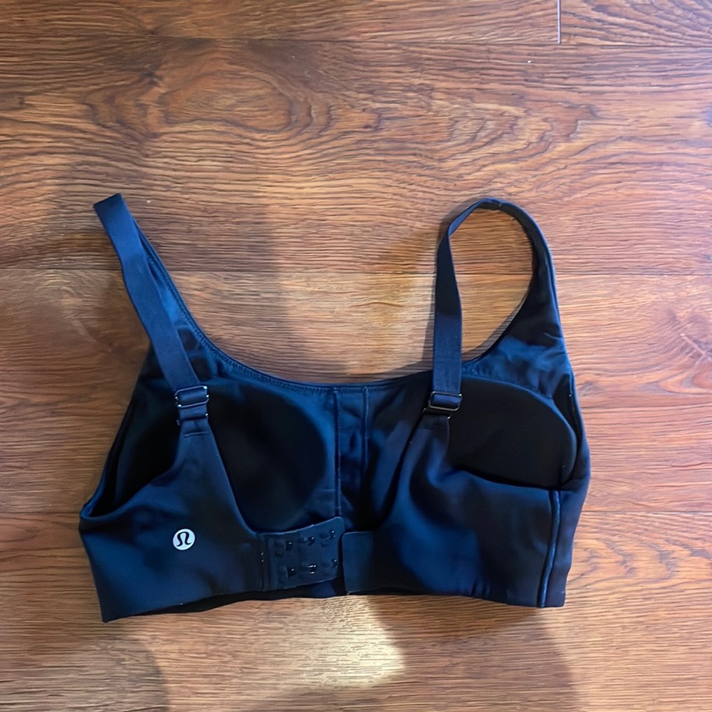 Lululemon adjustable padded bra, black size 4